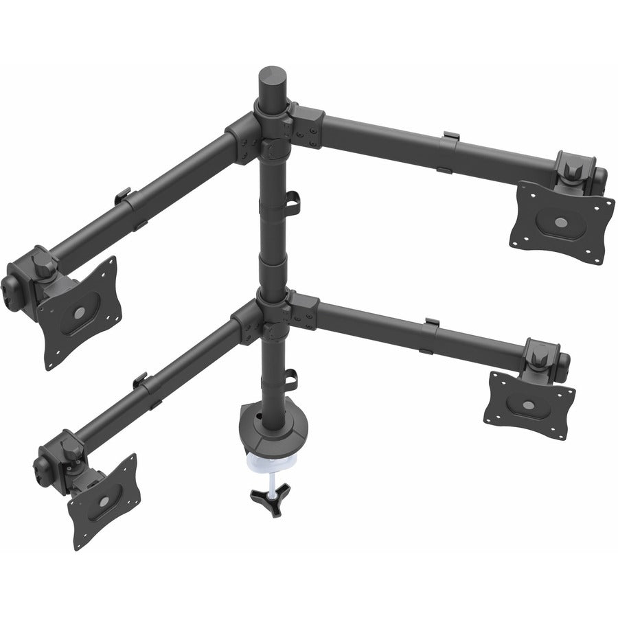 Startech.Com Desk Mount Quad Monitor Arm - Ergonomic Vesa 4 Monitor Mount 2X2 Up To 27" -