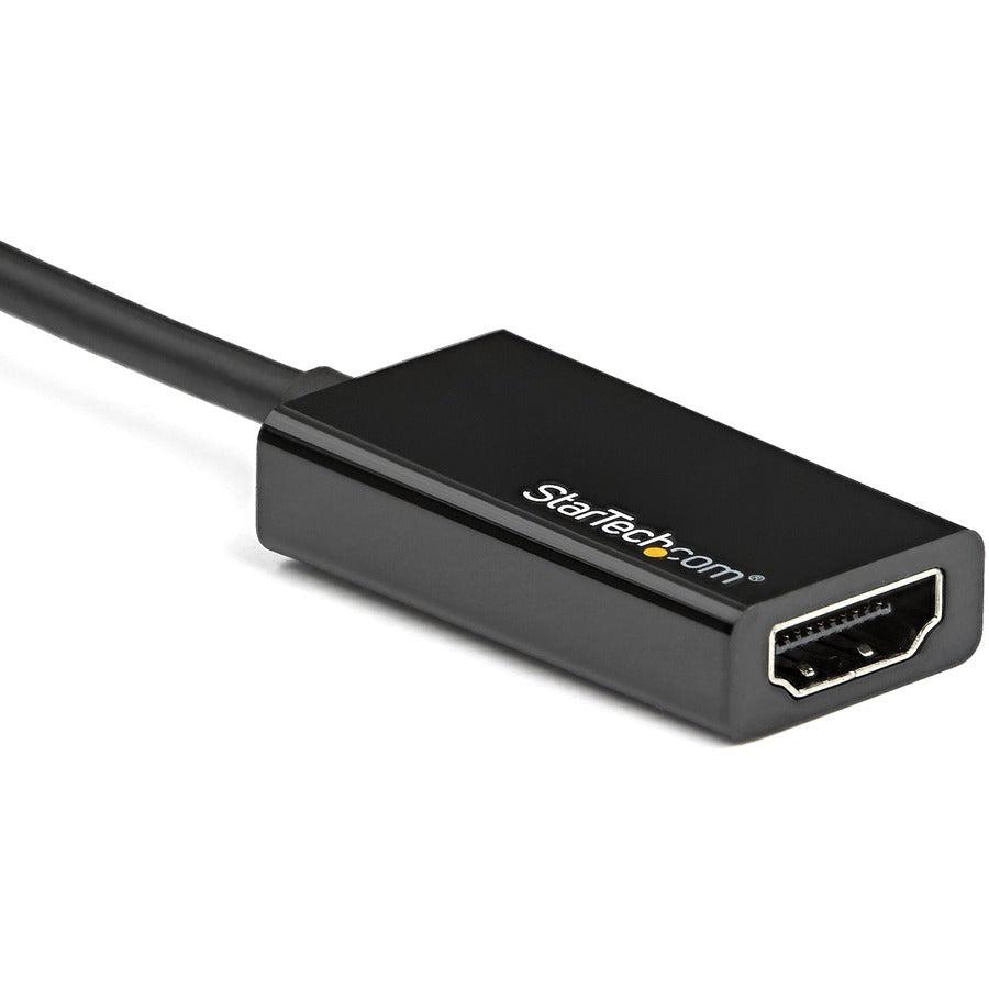 Startech.Com Displayport To Hdmi Adapter - 4K 60Hz Active Dp 1.4 To Hdmi 2.0 Video Converter - Dp To