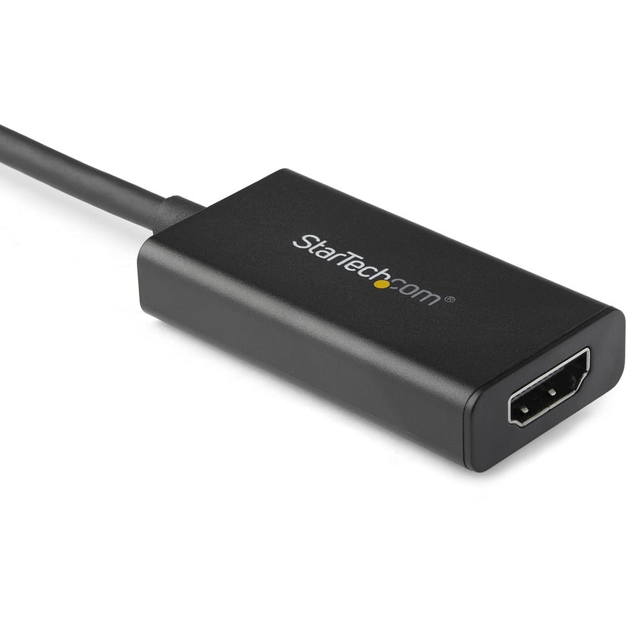 Startech.Com Displayport To Hdmi Adapter - 4K 60Hz Hdr10 Active Displayport 1.4 To Hdmi 2.0B Video