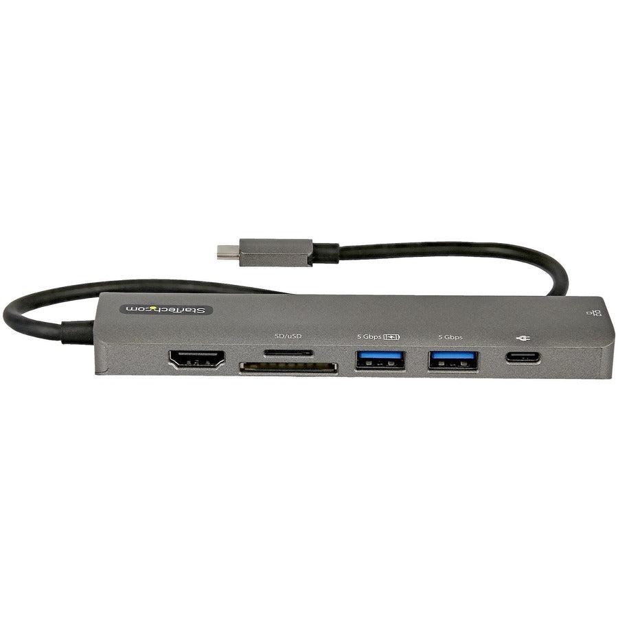 Startech.Com Dkt30Chsdpd1 Notebook Dock/Port Replicator Wired Usb 3.2 Gen 1 (3.1 Gen 1) Type-C Black, Grey