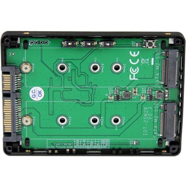 Startech.Com Dual M.2 Ngff Sata Adapter With Raid