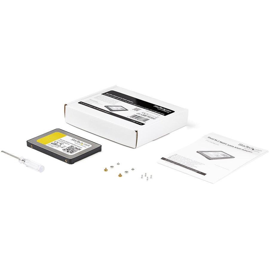 Startech.Com Dual M.2 Ngff Sata Adapter With Raid