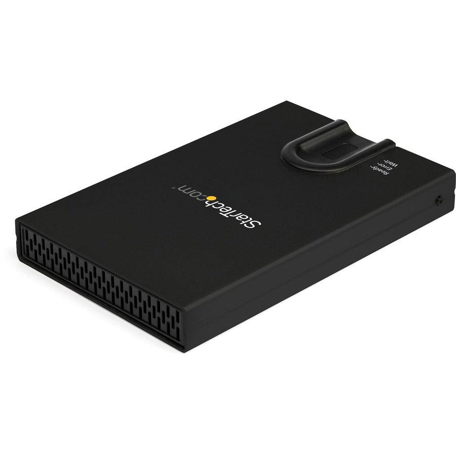 Startech.Com Encrypted Hard Drive Enclosure - Fingerprint Access - For 2.5” Sata