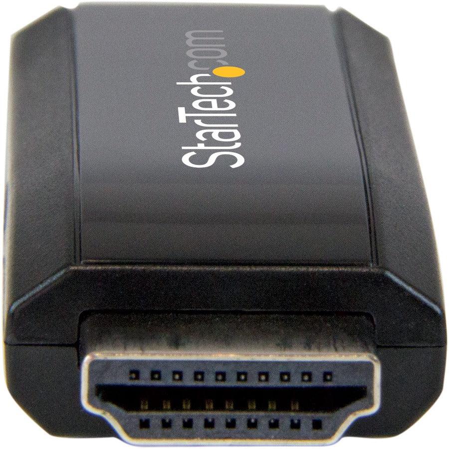 Startech.Com Hdmi To Vga Converter With Audio - Compact - 1920X1200