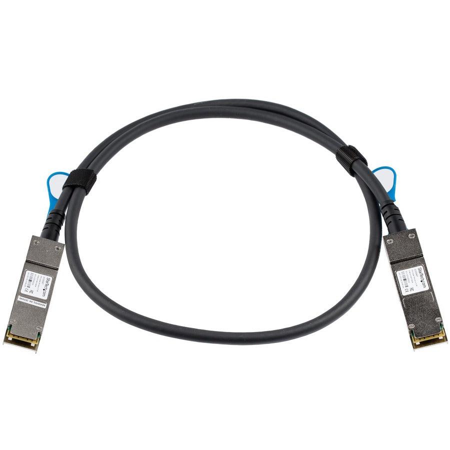 Startech.Com Hpe Jg326A Compatible 1M 40G Qsfp+ To Qsfp+ Direct Attach Cable Twinax - 40Gbe Qsfp+