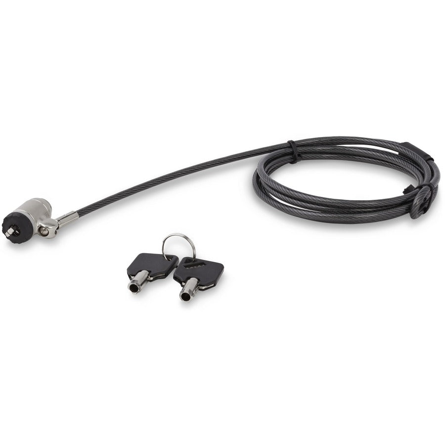 Startech.Com Keyed Cable Lock For Laptops - Push-To-Lock Button