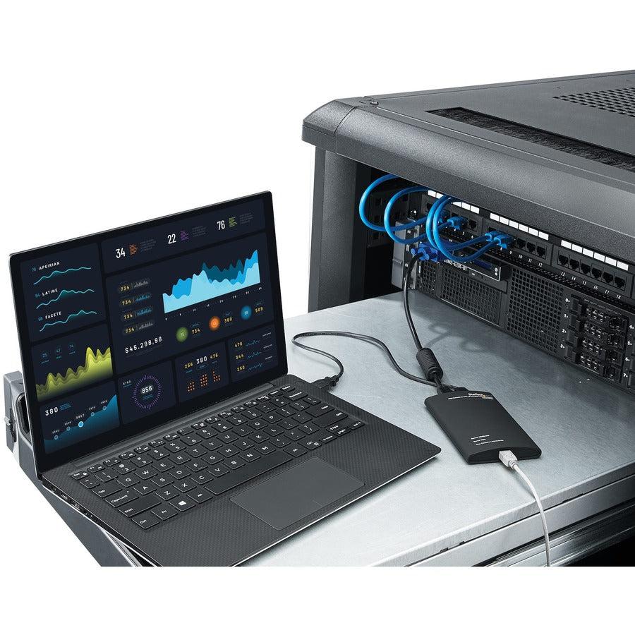 Startech.Com Kvm Console To Usb 2.0 Portable Laptop Crash Cart Adapter