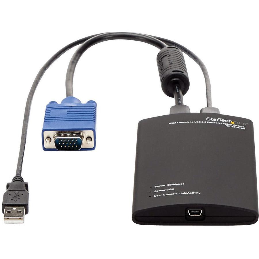 Startech.Com Kvm Console To Usb 2.0 Portable Laptop Crash Cart Adapter
