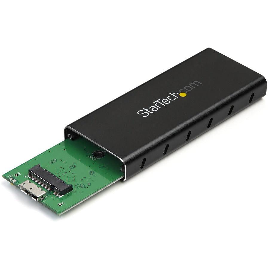 Startech.Com M.2 Ssd Enclosure For M.2 Sata Ssds - Usb 3.1 (10Gbps) With Usb-C Cable