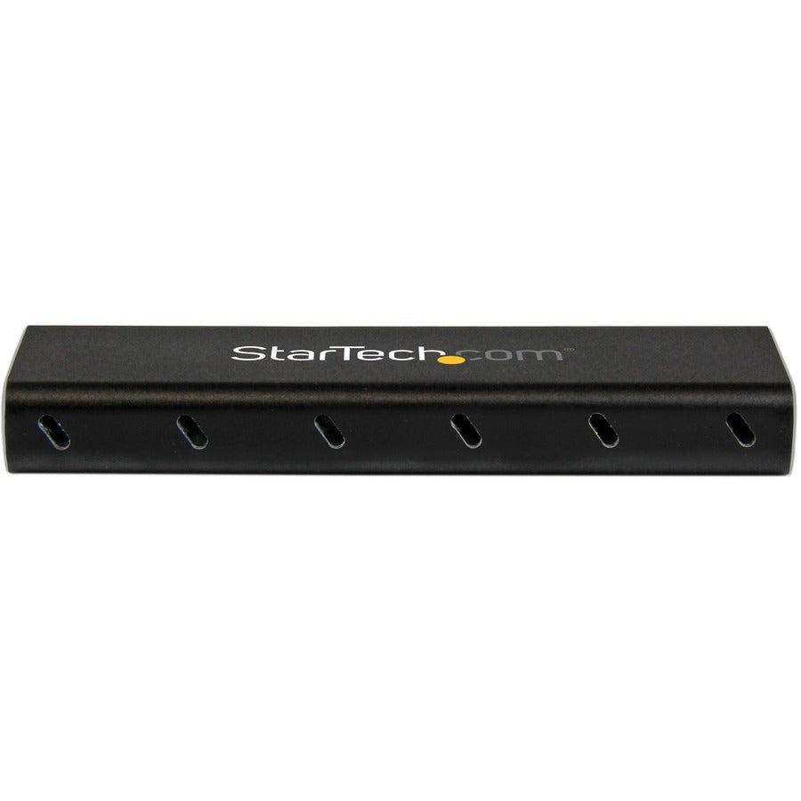 Startech.Com M.2 Ssd Enclosure For M.2 Sata Ssds - Usb 3.1 (10Gbps) With Usb-C Cable
