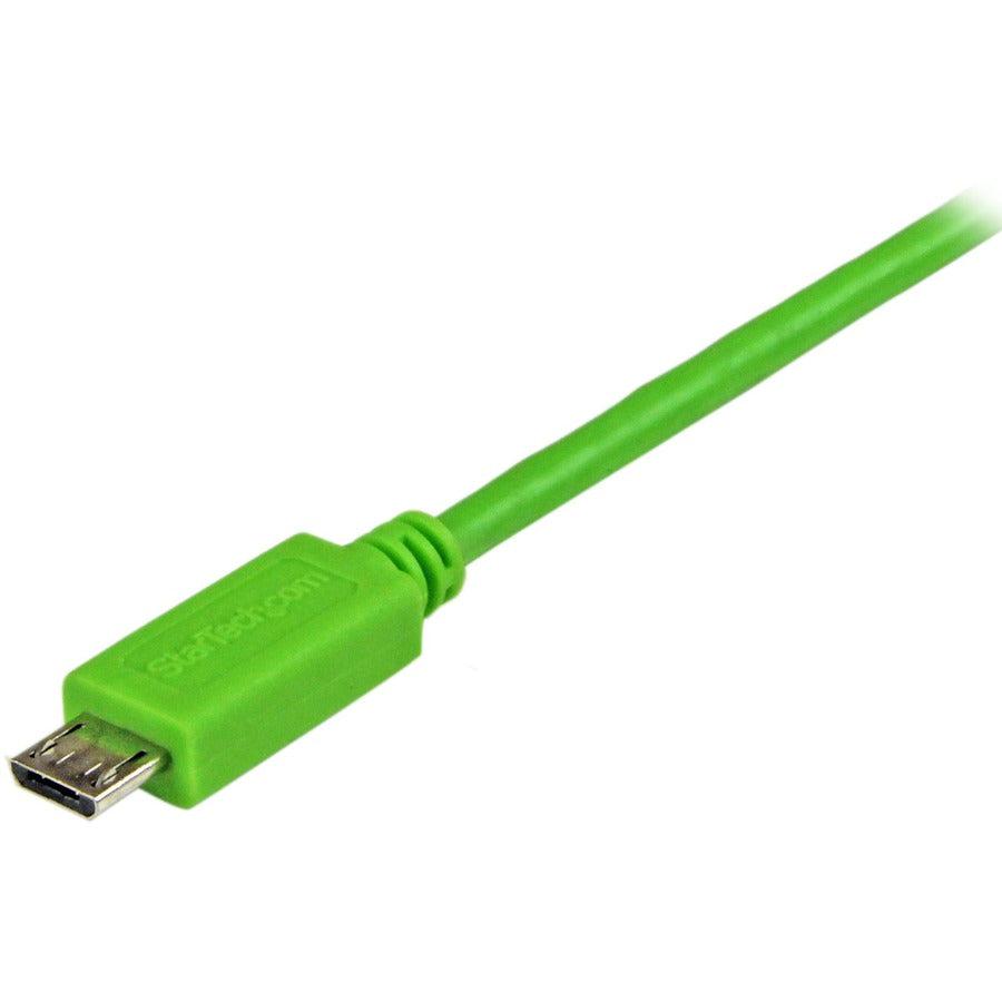 Startech.Com Micro-Usb Cable - M/M - 1M, Green