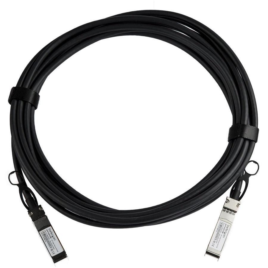 Startech.Com Msa Uncoded Compatible 5M 10G Sfp+ To Sfp+ Direct Attach Breakout Cable Twinax - 10 Gbe