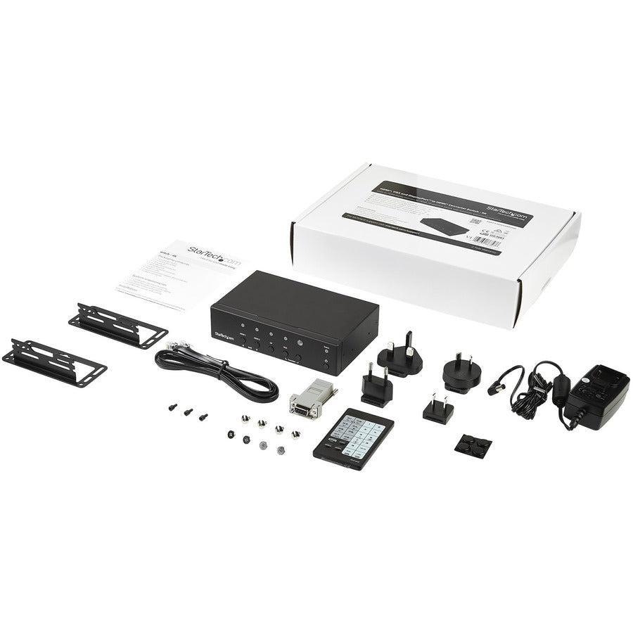 Startech.Com Multi-Input To Hdmi Automatic Switch And Converter - 4K