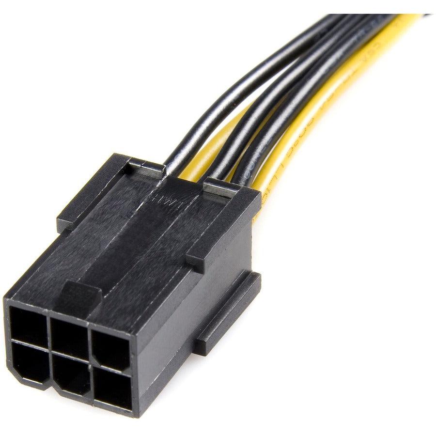 Startech.Com Pci Express 6 Pin To 8 Pin Power Adapter Cable