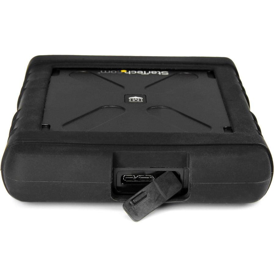 Startech.Com Rugged Hard Drive Enclosure - Usb 3.0 To 2.5In Sata 6Gbps Hdd Or Ssd - Uasp