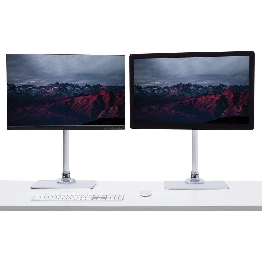 Startech.Com Single Monitor Stand - Adjustable - Steel - Silver