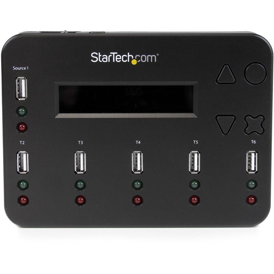 Startech.Com Standalone 1:5 Usb Flash Drive Duplicator And Eraser  Flash Drive Copier