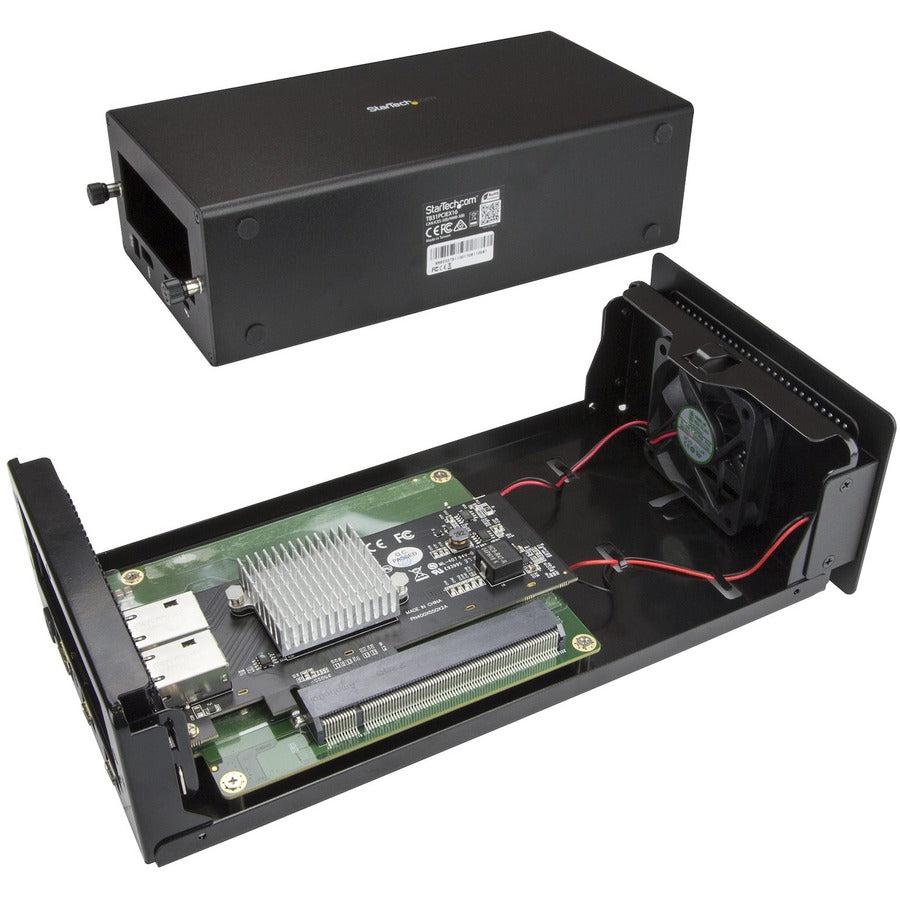Startech.Com Thunderbolt 3 To 2-Port 10Gbe Nic Chassis