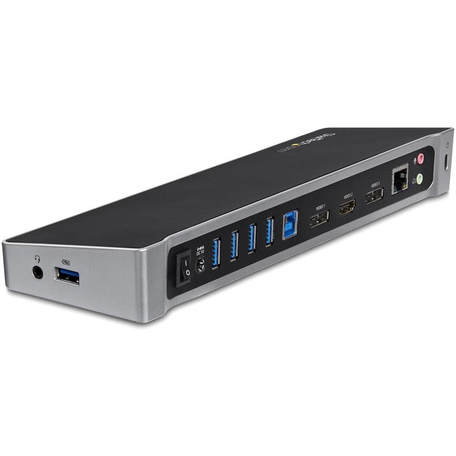 Startech.Com Triple-Monitor Usb 3.0 Docking Station - 1X Hdmi - 2X Displayport