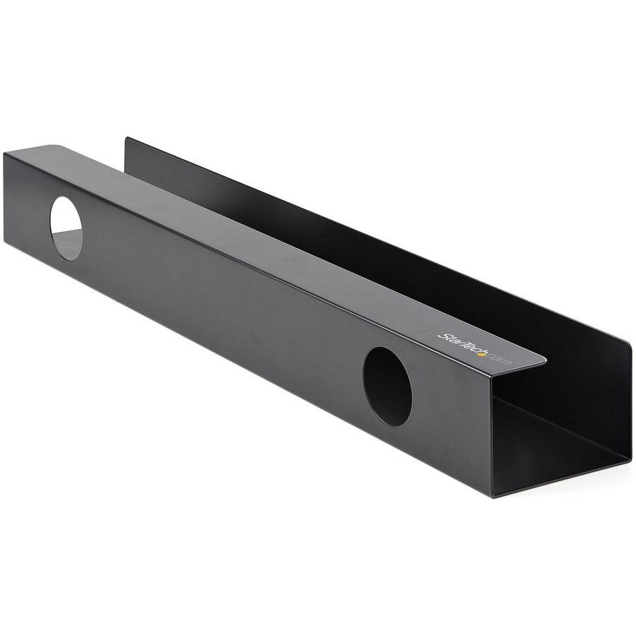 Startech.Com Under Desk Cable Management Tray - Office/Standing Desk Cable Tray Organizer -