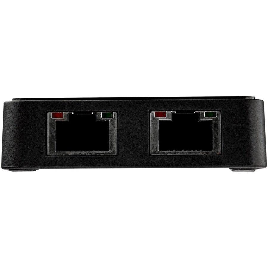 Startech.Com Usb 3.0 To Dual Port Gigabit Ethernet Adapter Nic W/ Usb Port