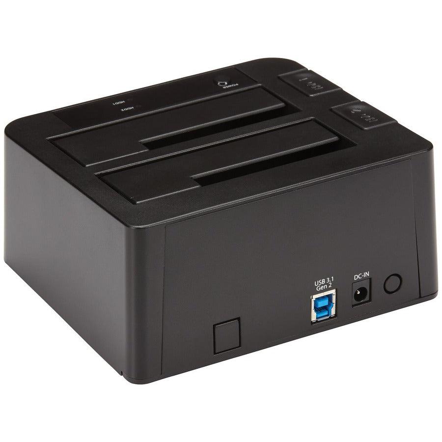 Startech.Com Usb 3.1 (10Gbps) Dual-Bay Dock For 2.5"/3.5" Sata Ssd/Hdds