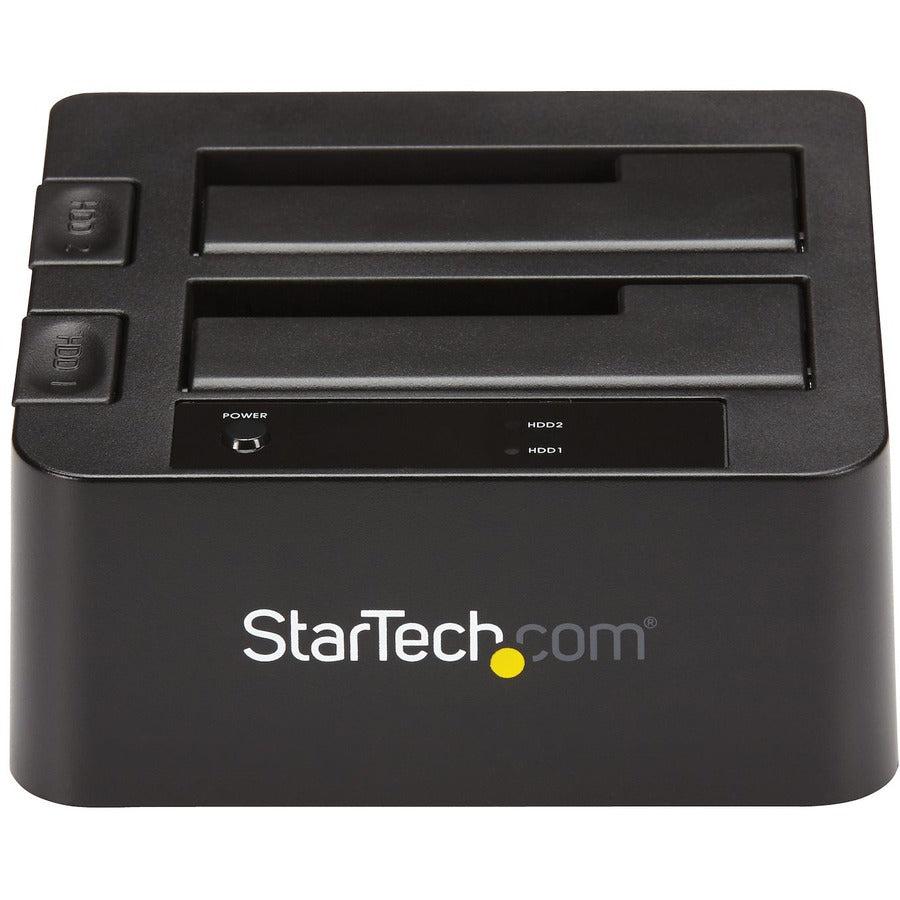 Startech.Com Usb 3.1 (10Gbps) Dual-Bay Dock For 2.5"/3.5" Sata Ssd/Hdds