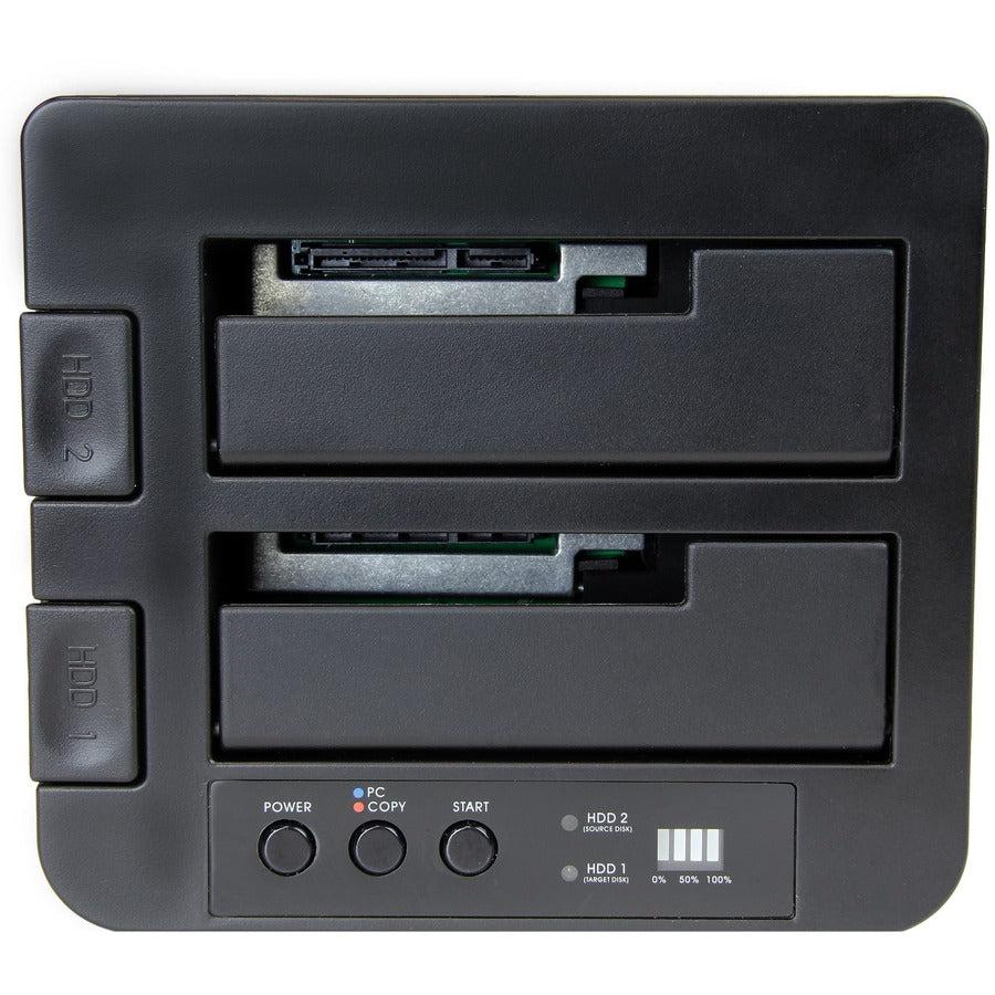 Startech.Com Usb 3.1 (10Gbps) Standalone Duplicator Dock For 2.5" & 3.5" Sata Ssd/Hdd Drives - With Fast-Speed Duplication Up To 28Gb/Min