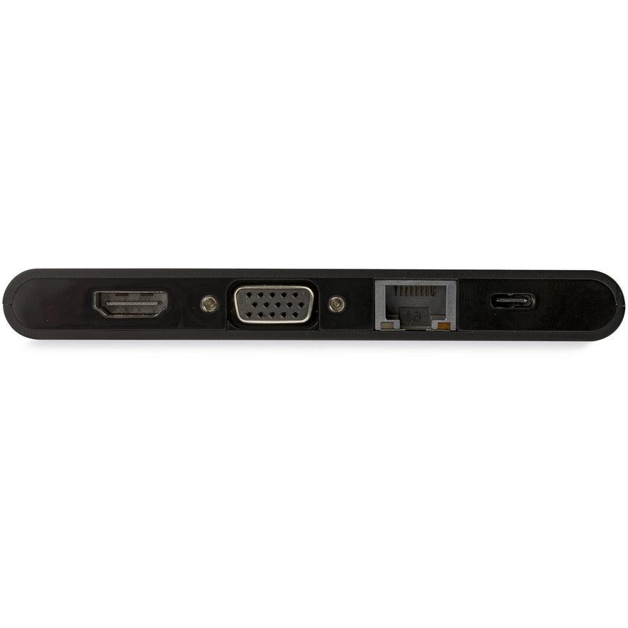 Startech.Com Usb C Multiport Adapter - Usb Type-C Mini Dock With Hdmi 4K Or Vga 1080P Video - 100W