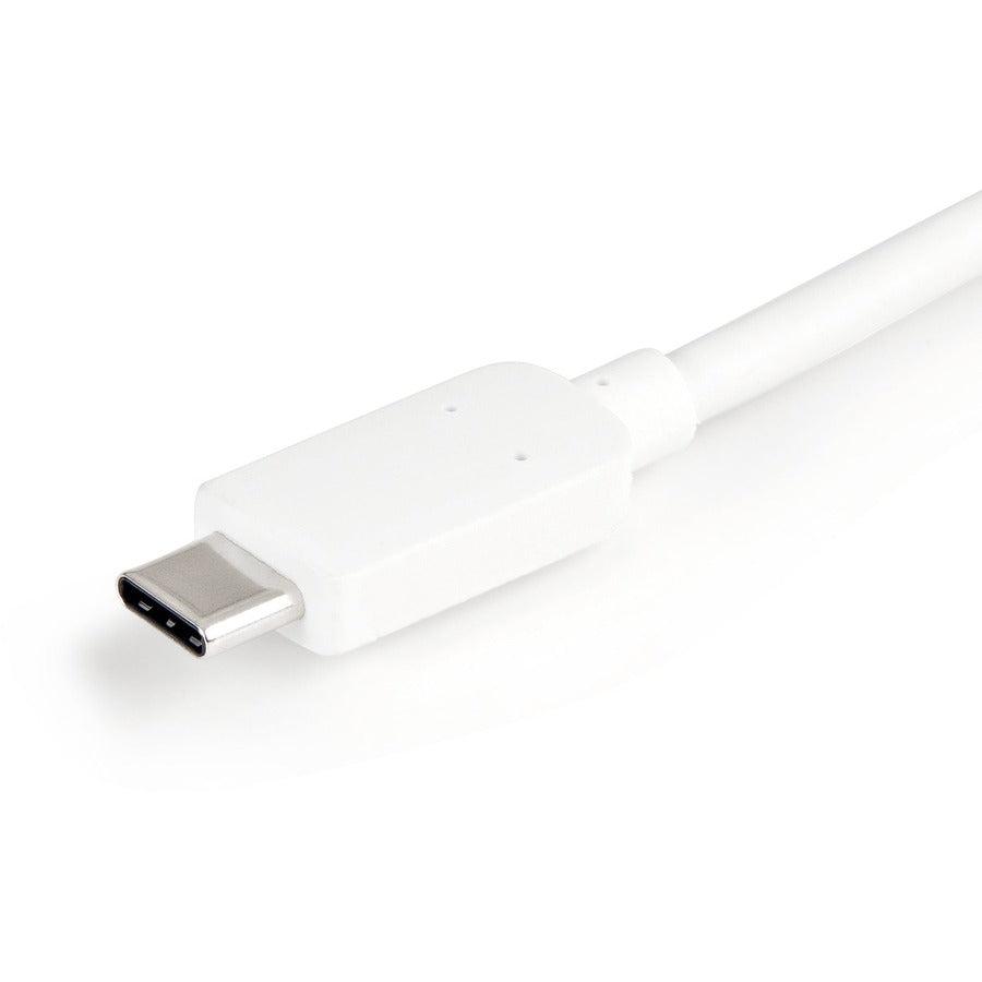 Startech.Com Usb-C Multiport Adapter With Hdmi - Usb 3.0 Port - 60W Pd - White