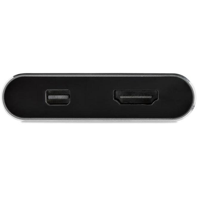 Startech.Com Usb C Multiport Video Adapter - 4K 60Hz Usb-C To Hdmi 2.0 Or Mini Displayport 1.2