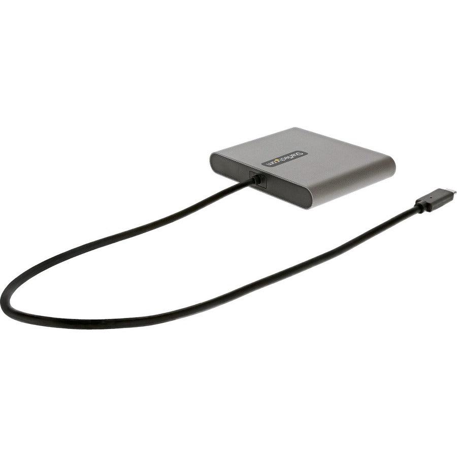 Startech.Com Usb C To 4 Hdmi Adapter - External Video & Graphics Card - Usb Type-C To Quad Hdmi