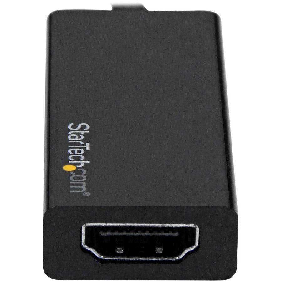 Startech.Com Usb C To Hdmi Adapter - 4K 60Hz - Thunderbolt 3 Compatible - Usb-C Adapter - Usb Type C
