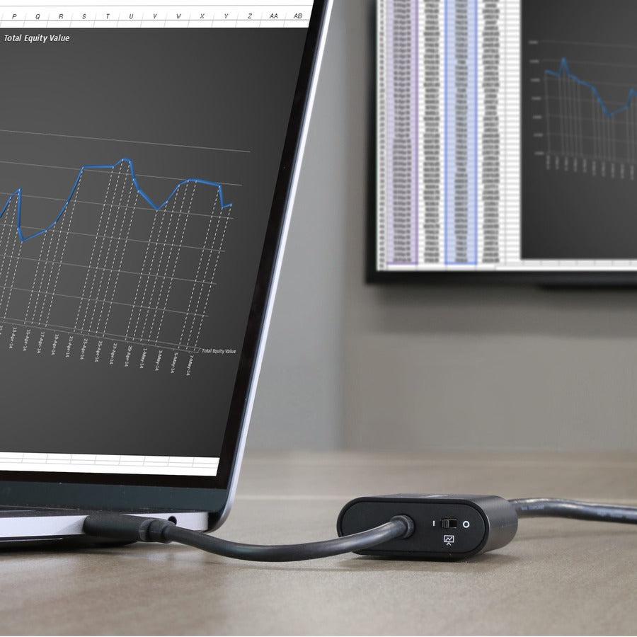Startech.Com Usb-C To Hdmi Adapter - With Presentation Mode Switch - 4K 60Hz