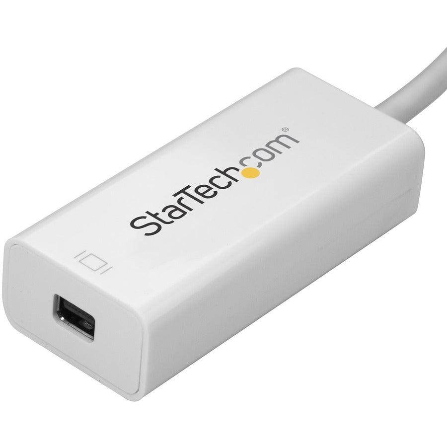 Startech.Com Usb-C To Mini Displayport Adapter - 4K 60Hz - White