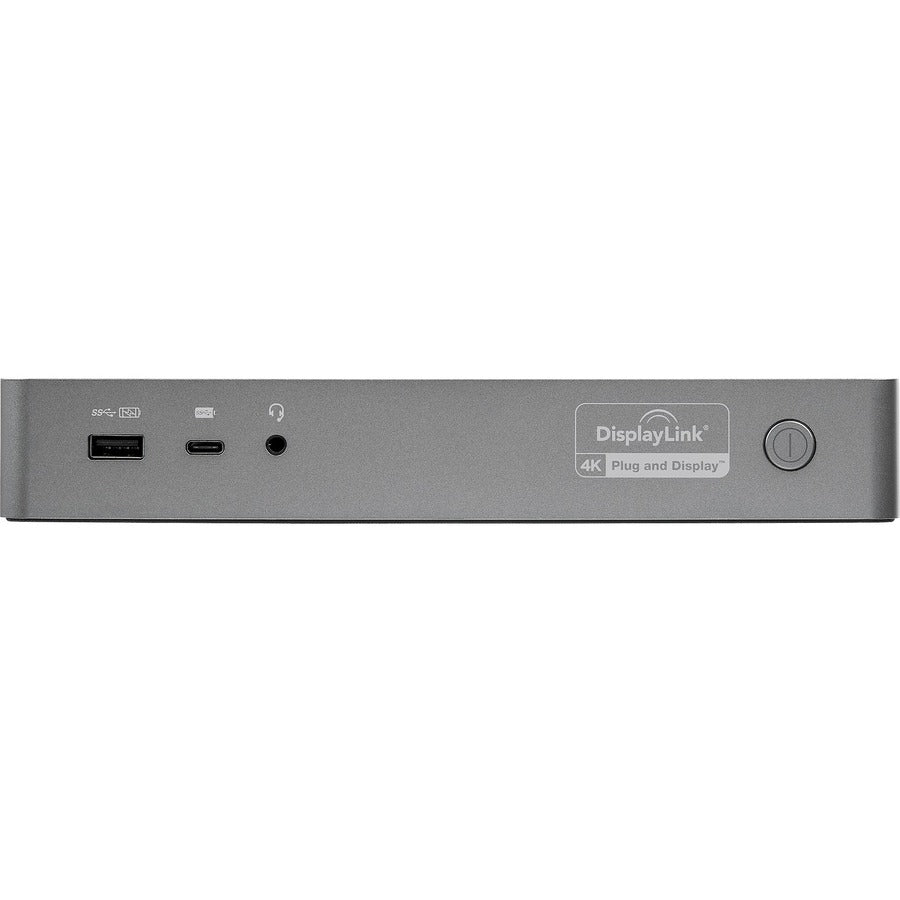 Startech.Com Usb-C & Usb-A Dock - Hybrid Universal Laptop Docking Station With Dual Monitor 4K60Hz Hdmi & Displayport - Usb 3.1 Gen 1 Hub, Gbe - 60W Power Delivery - Windows, Mac & Chrome