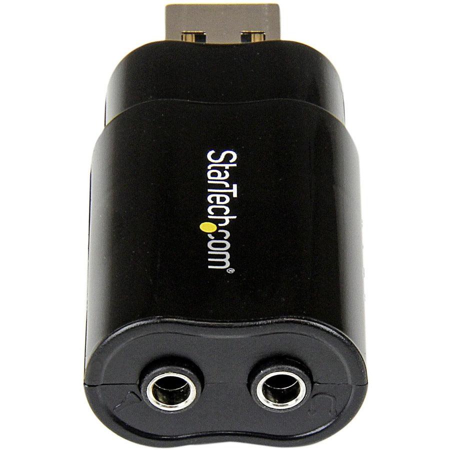 Startech.Com Usb Stereo Audio Adapter External Sound Card