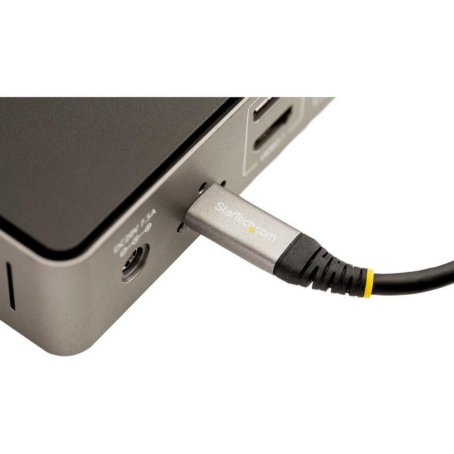 Startech.Com Usb31Ccv50Cm Usb Cable 0.5 M Usb 3.2 Gen 2 (3.1 Gen 2) Usb C Grey, Black