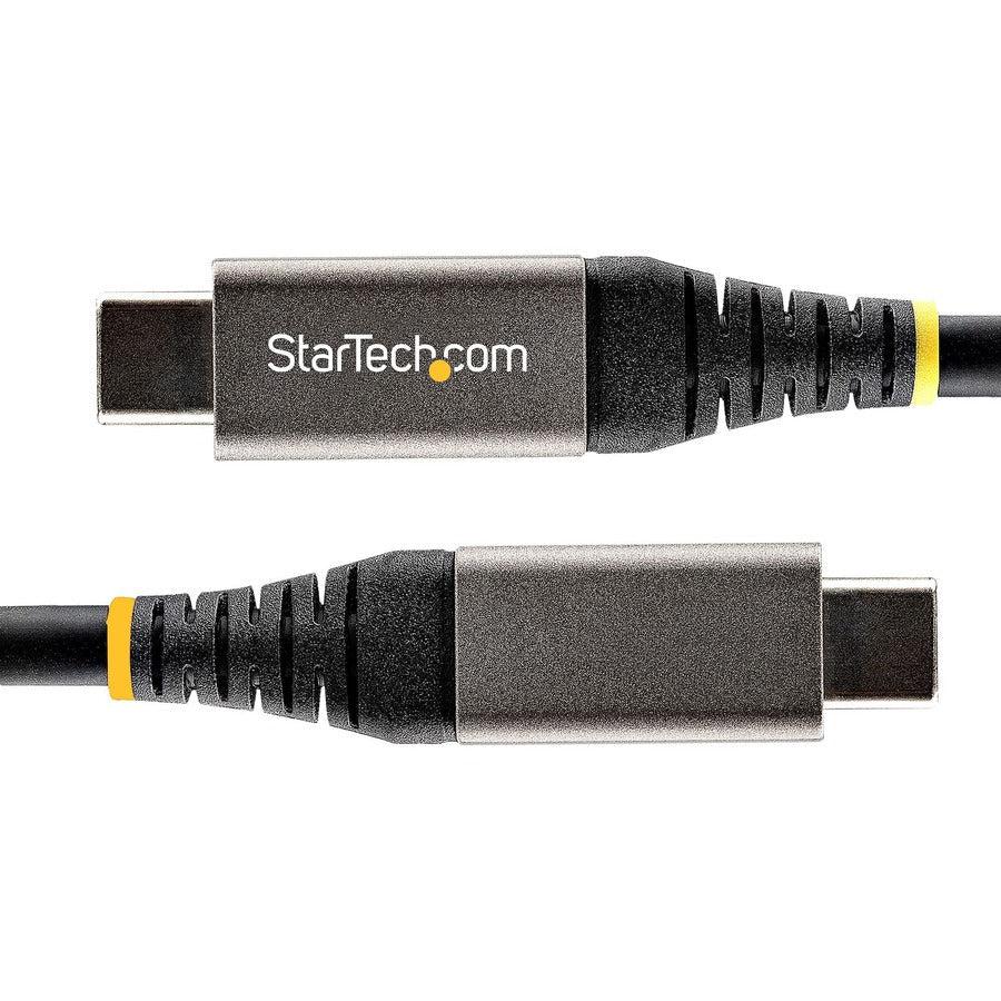Startech.Com Usb31Ccv50Cm Usb Cable 0.5 M Usb 3.2 Gen 2 (3.1 Gen 2) Usb C Grey, Black