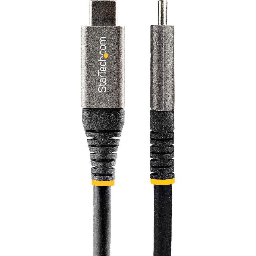 Startech.Com Usb31Ccv50Cm Usb Cable 0.5 M Usb 3.2 Gen 2 (3.1 Gen 2) Usb C Grey, Black