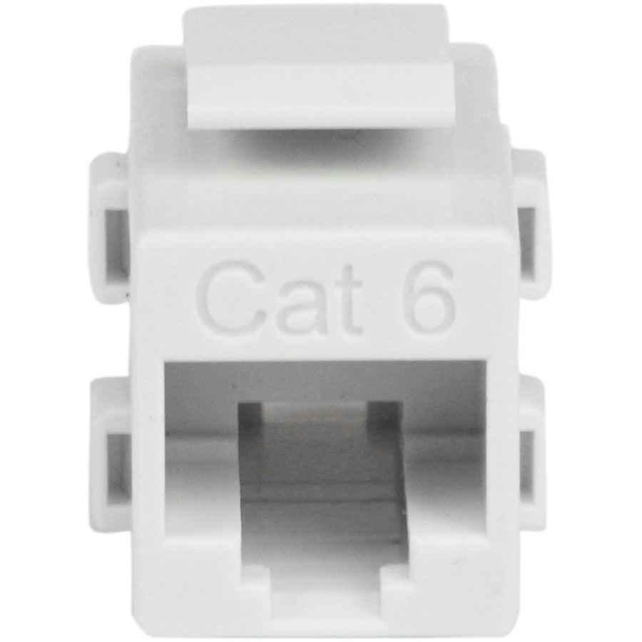 Startech.Com White Cat 6 Rj45 Keystone Jack Network Coupler - F/F