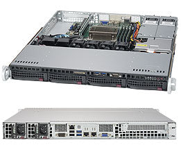 Supermicro 5019S-Mr Intel® C236 Lga 1151 (Socket H4) Rack (1U) Black