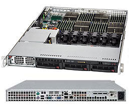 Supermicro As-1042G-Tf Server Barebone Rack (1U) Black