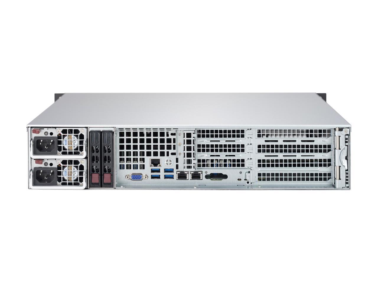 Supermicro Cse-825Mbtqc-R802Wb Sc825Mb 2U Rm Blk 800W Rps Wio Compact Sas3 Cse