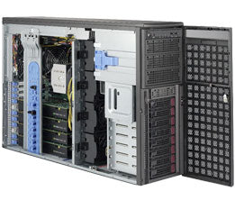 Supermicro Superserver 7049Gp-Trt Intel® C621 Lga 3647 (Socket P) Rack (4U) Grey