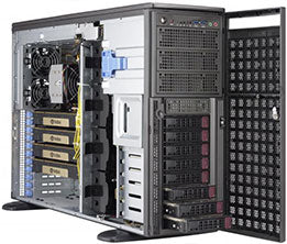 Supermicro Superworkstation 5049A-Tr Intel® C621 Lga 3647 (Socket P) Rack (4U) Black