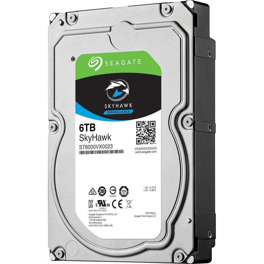 Surveillance Hard Drive - Seagate SkyHawk 6TB 24x7 Video Recording | TecISoft ST6000VX0023