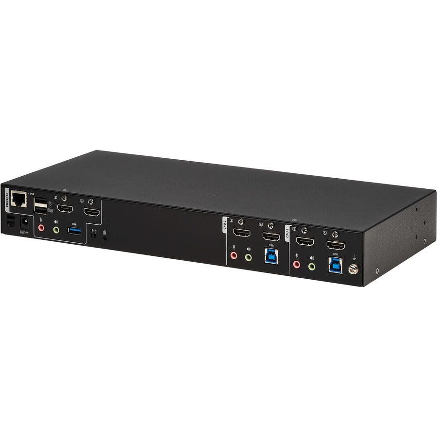 Switch HDMI 4K - 2-Port Dual Display KVM with USB 3.2 | Tripp Lite B006-HD2UA2