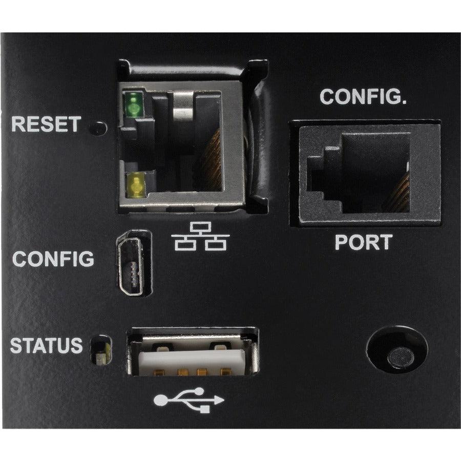 Switched PDU 7.7kW LX Platform - 0U Network Management Remote Monitoring | TecISoft PDUMV32HVNETLX