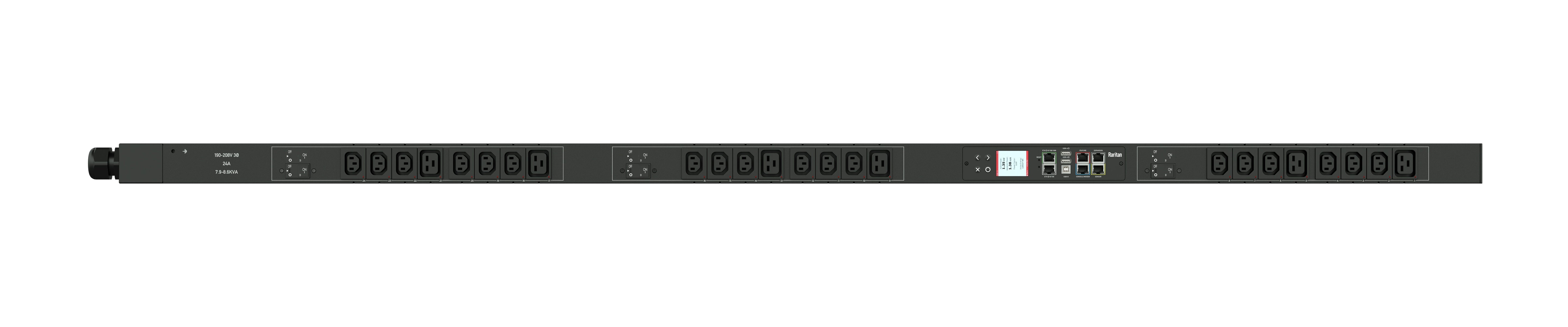 Switched Power Distribution Unit - Raritan PX3-5524V Intelligent PDU | TecisOft
